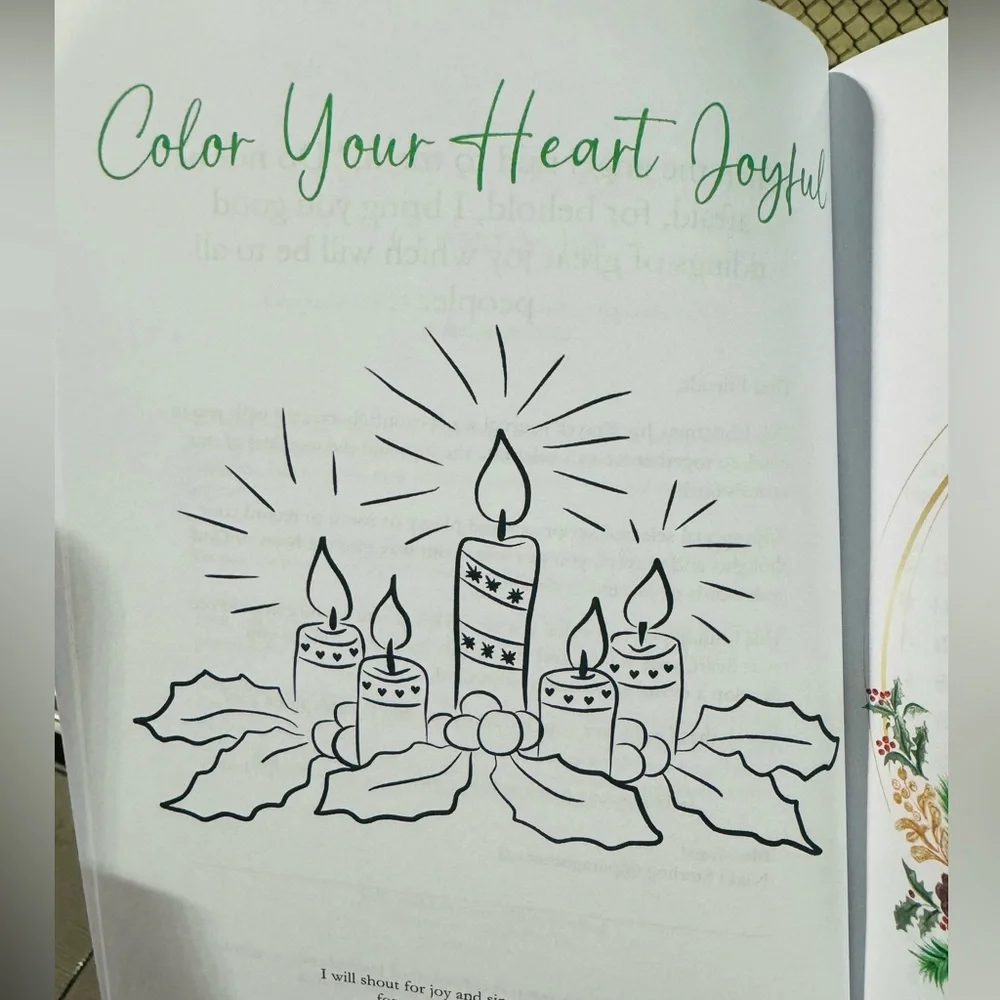 Christmas Joy Prayer Journal Daily Writing Notebook Holiday Gift Devotion